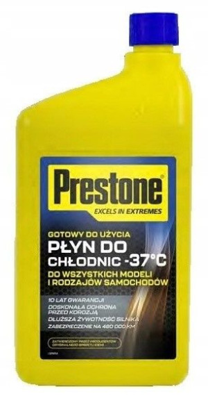 Prestone gotowy płyn do chłodnic mieszalny  -37°C 1l