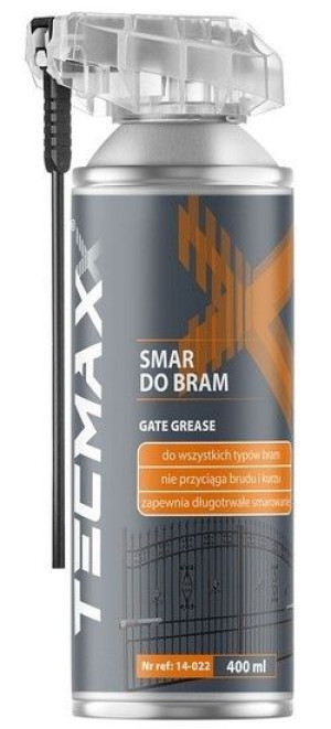 Smar do bram w sprayu z aplikatorem TECMAXX 400 ml
