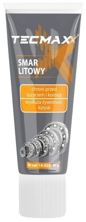 TECMAXX Smar litowy w tubce 50g wielozadaniowy, odporny na wodę