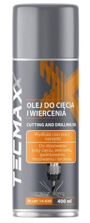 Olej do cięcia i wiercenia w sprayu 400 ml TECMAXX 14-030
