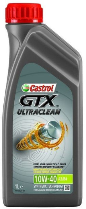 Olej silnikowy półsyntetyczny Castrol GTX Ultra 10W40 A3/B4 1l