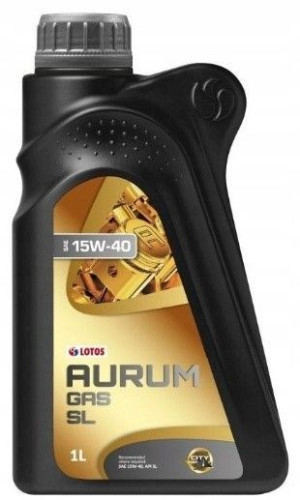 Olej silnikowy Lotos Aurum GAS SL 15W40 do instalacji LPG