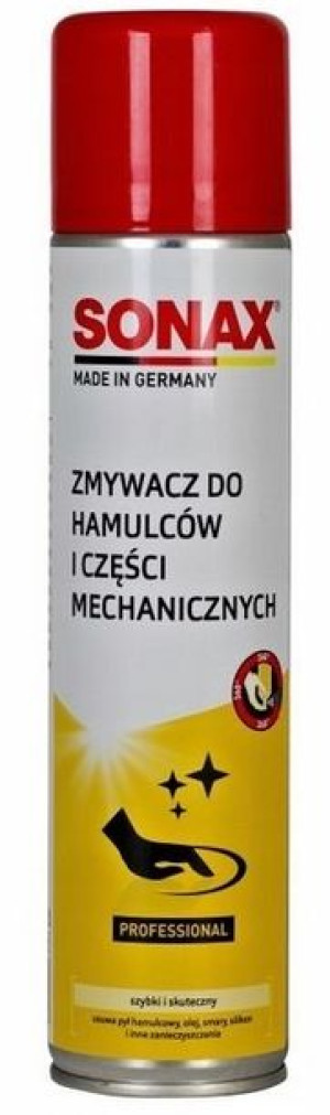 Zmywacz do hamulców i części 400ml SONAX