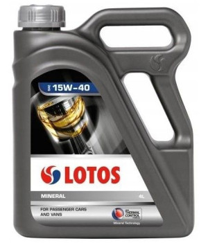Mineralny olej silnikowy Lotos 15W40 4l
