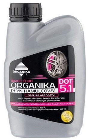 ORGANIKA Płyn hamulcowy DOT-5.1. 500G
