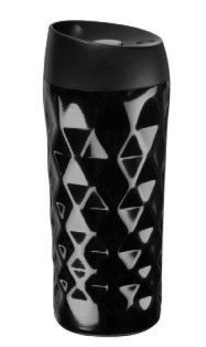 Kubek termiczny AMBITION JASPER 400ml czarny