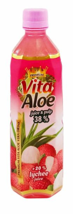 Napój Aloesowy Premium Vita Aloe Z Liczi Sok 500ml