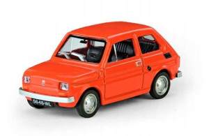 Fiat 126p Czerwony Czterdziestolatek PRL Prezent