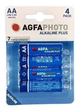 4x Bateria Agfaphoto Aa Lr06 Lr6 1.5v Alkaliczna
