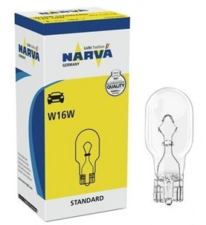 Żarówka samochodowa Narva W16W 16 W 17631 - 10szt