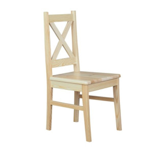 Krzesło sosnowe RODOS, 95x44x44