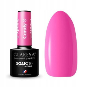 Claresa Lakier Hybrydowy Candy 8 5g