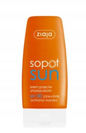 Ziaja Sopot Sun Krem Przeciw Zmarszczkom Spf 30