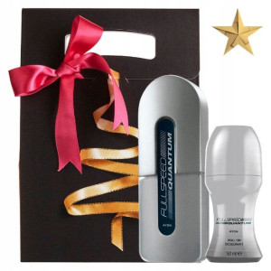 Avon Zestaw Full Speed Quantum 75 Ml + Dezodorant