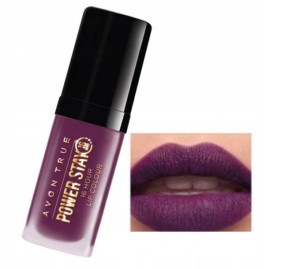 Avon Matowa Szminka 16h Power On Plum
