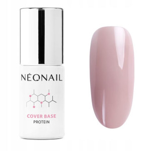 Neonail Lakier Hybrydowy Co Base Protein Soft Nude