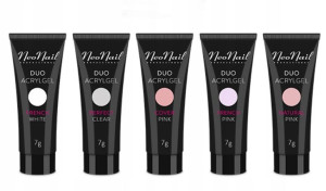 Neonail Zestaw Duo Acrylgel 7g Perfect Clear, Natu