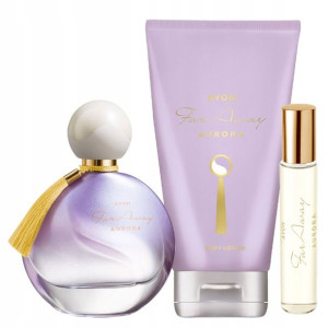 Avon Zestaw Far Away Aurora 3 Produkty Perfum + Ba