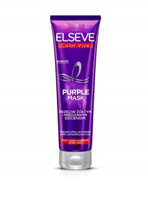 Loreal Elseve Maska Do Włosów Purple Mask Przeciw