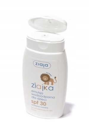 Ziaja Ziajka Emulsja Wodoodporna Dla Dzieci Spf 30
