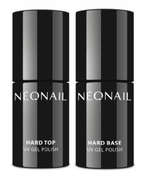 Neonail Zestaw Hard Top + Hard Base Top Hybrydowy