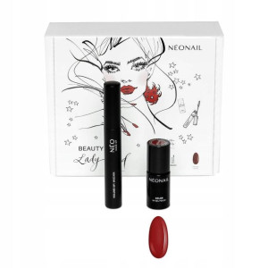 Neonail Zestaw Lady Red