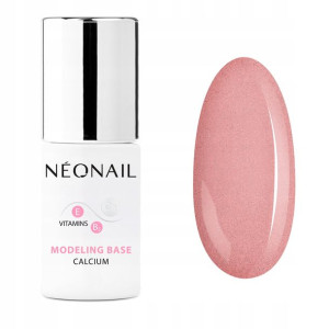 Neonail Lakier Hybrydowy Modeling Base Bubbly Pink