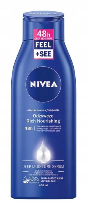 Nivea Odżywcze Mleczko Do Ciała 400 Ml