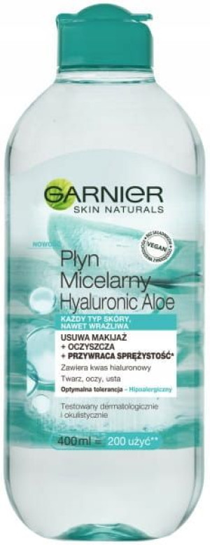 Garnier Hyaluronic Płyn Micelarny 400 Ml