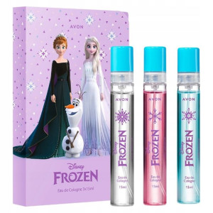 Avon Frozen Zestaw Wód Zapachowych 3x 15 Ml Krain