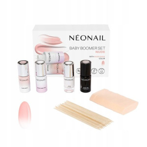 Neonail Zestaw Baby Boomer Set Nude