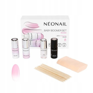 Neonail Zestaw Baby Boomer Set Rose