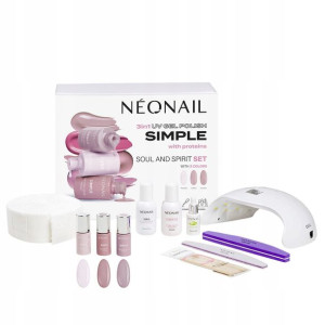 Neonail Zestaw Simple Soul And Spirit Set 3w1