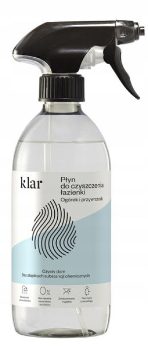 Klar Płyn Do Czyszczenia Łazienki 500ml