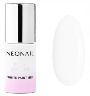 Neonail Baza Hybrydowa Baby Boomer White Paint Gel