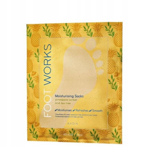 Avon Nawilżająca Maska Do Stóp Ananas B&y