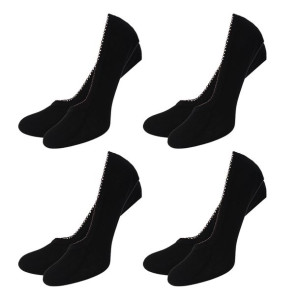 4xbaleriny Damskie Czarny 35-41 A703 Czarny 35-41
