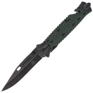 Nóż ratowniczy Puma Solingen Green G10 / Stainless, Stonewashed (342013)
