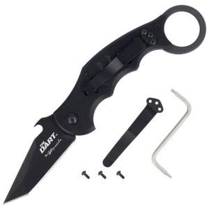 Nóż FOX Karambit The Dart by Doug Marcaida G10 Black, Black N690 (FX-597)