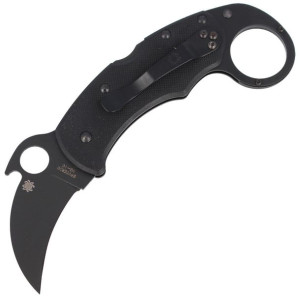 Nóż Spyderco Karambit Karahawk G-10 All Black (C170GBBKP)