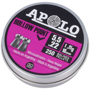 Śrut Apolo Hollow Point Extra Heavy 5.52mm, 250szt (E19701-2)