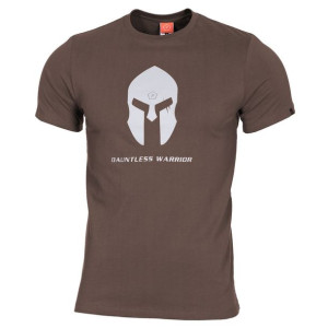 T-shirt Pentagon Ageron Spartan Helmet, Terra Brown (K09012-SH-26)