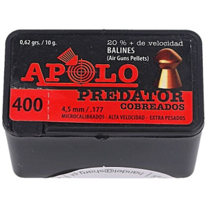 Śrut Apolo Premium Predator Copper 4.50mm, 400szt (E 19950)