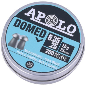 Śrut Apolo Premium Domed 6.35mm, 200szt (E13501)