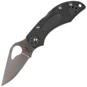 Nóż Spyderco Byrd Robin 2 FRN Gray, Plain (BY10PGY2)