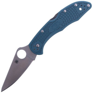 Nóż Spyderco Delica 4 FRN Blue, K390 Plain (C11FPK390)