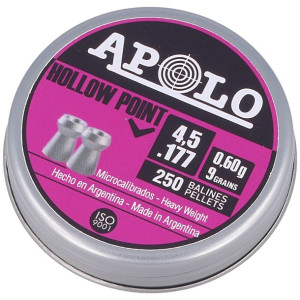 Śrut Apolo Hollow Point Extra Heavy 4.5mm, 250szt (E19201)