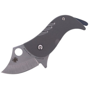 Nóż Spyderco Pochi Titanium Plain (C256TIP)