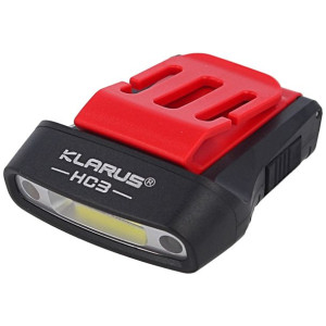 Latarka z sensorem Klarus 100lm, 500mAh Visor Clip Motion Lamp White/Red LE