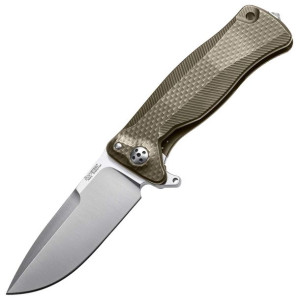 Nóż LionSteel SR11 Bronze Titanium, Satin Sleipner by Molletta (SR11 B)
